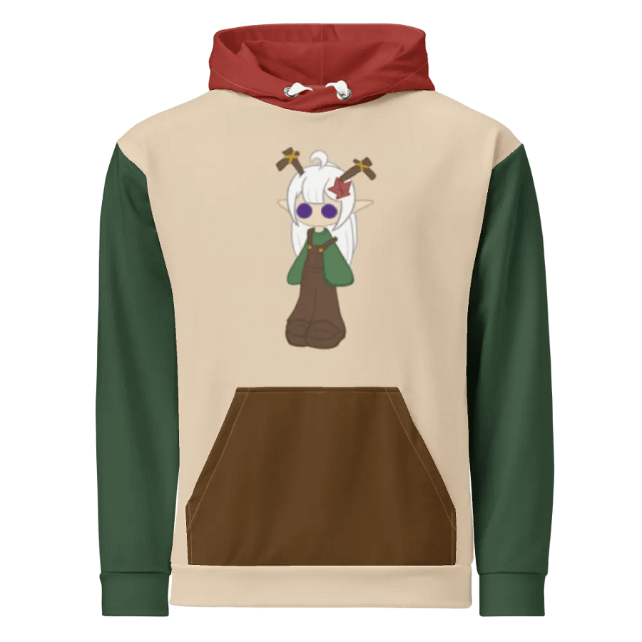 Luna Art Colour Block Hoodie (Sleeve Style 1) product image (1)