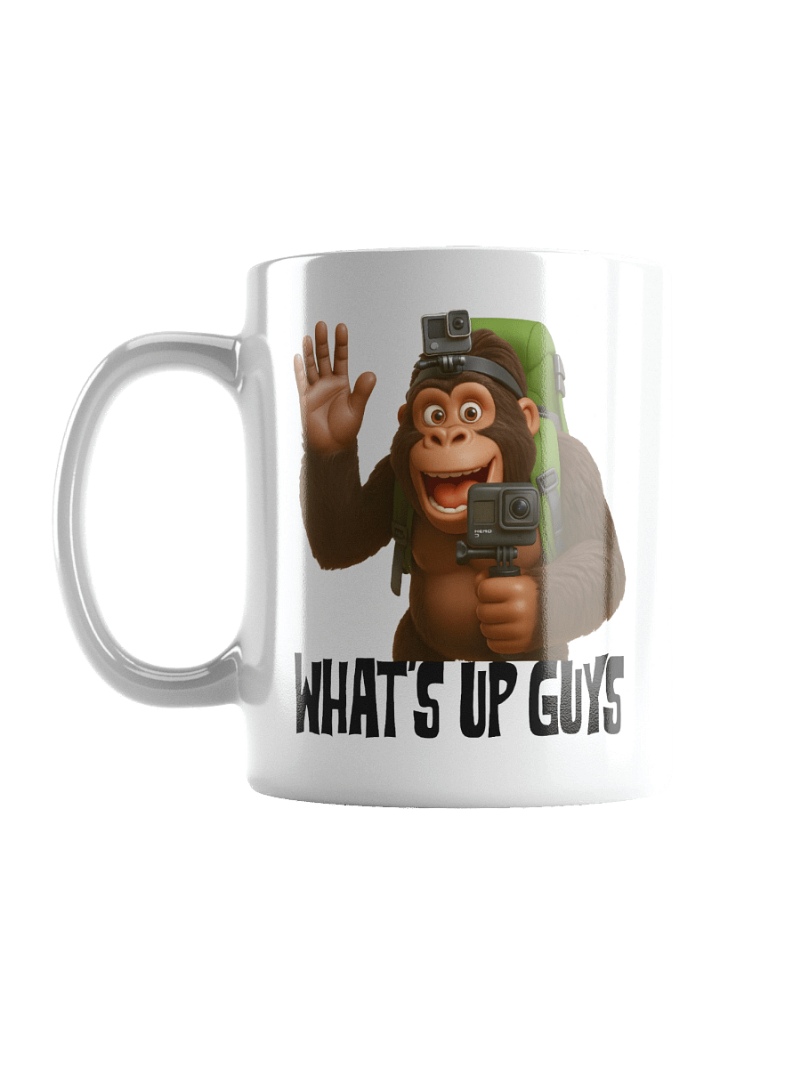 Viral Bigfoot Vlog Funny Cartoon Mug product image (2)