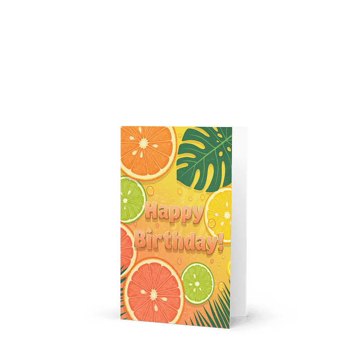 Birthday card - Blank inside product image (1)