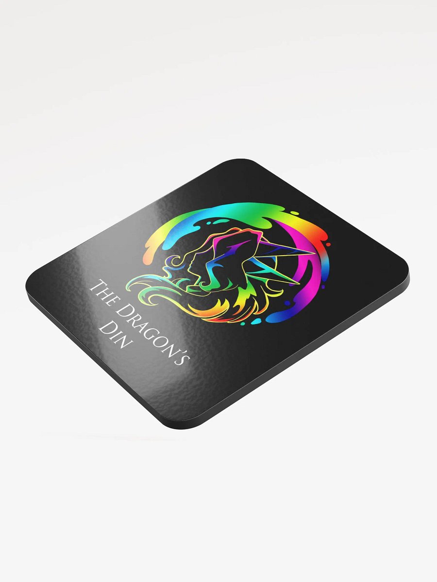 The Dragon's Din Logo Coaster product image (3)