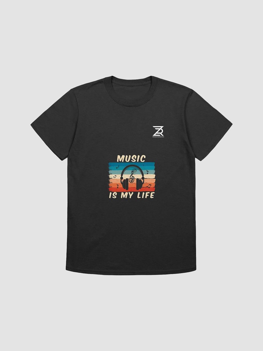 Music is my life T-shirt product image (1)