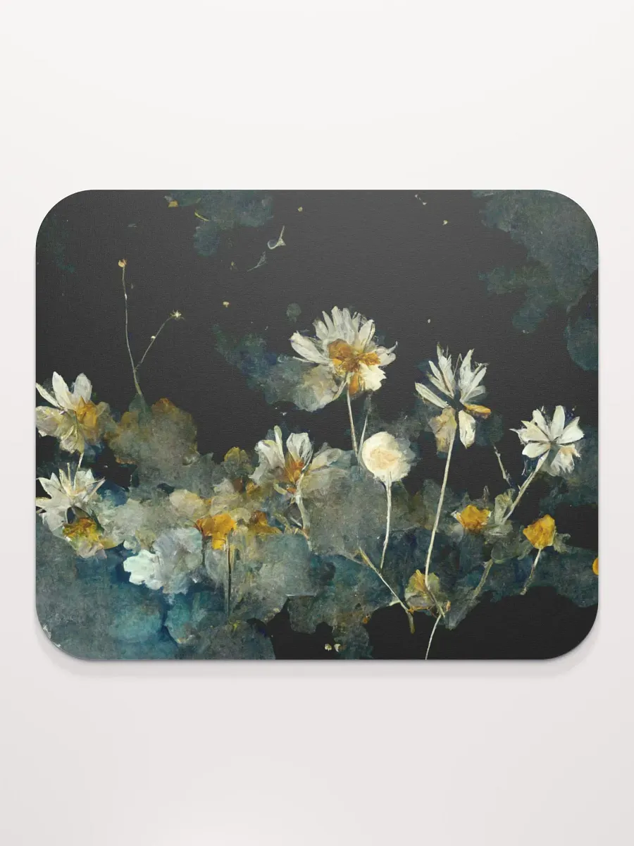 Golden Blooms Mouse Pad product image (2)