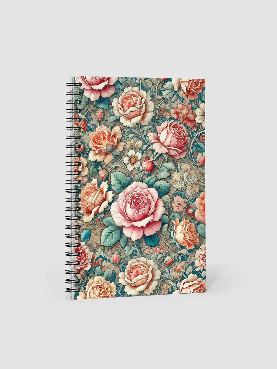 Royal Floral Spiral Notebook product image (1)