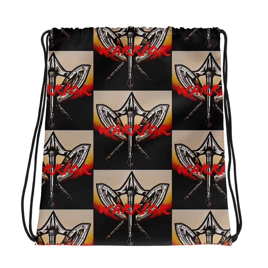 Warrior Spirit Drawstring Bag product image (1)
