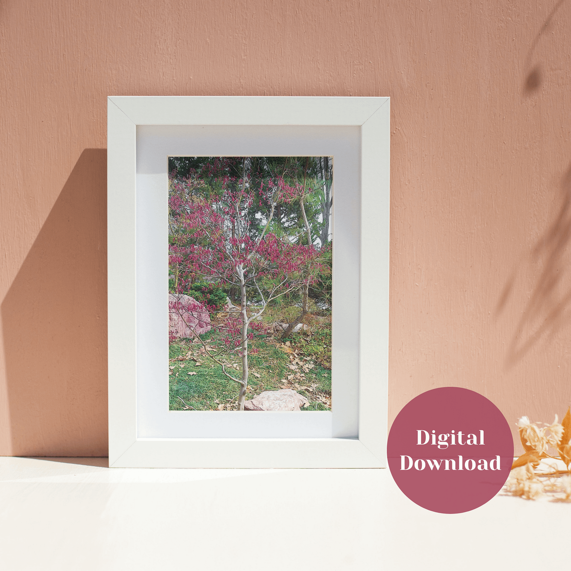 Pink Flower Tree Photographic Print product image (2)