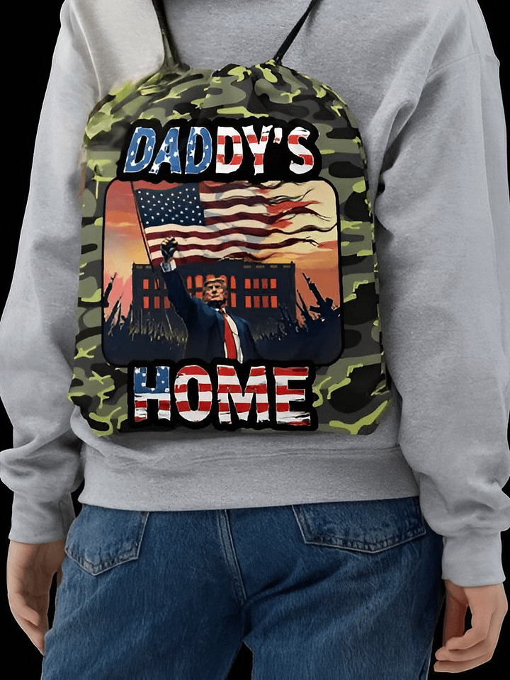Drawstring Bag: Trump, Daddy's Home product image (1)