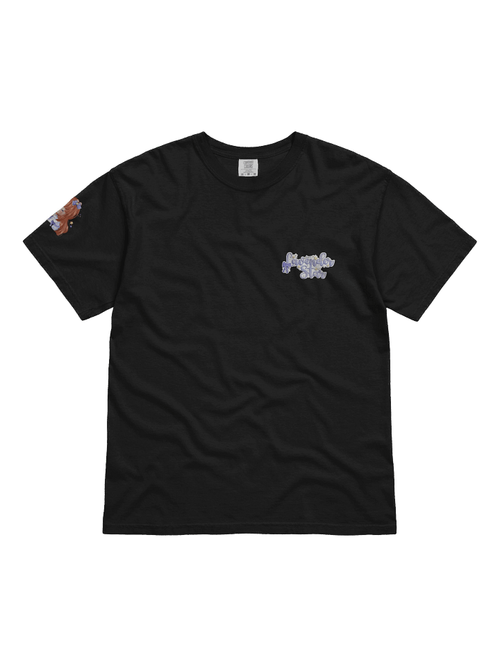 Lavender Star T-Shirt in Black product image (2)