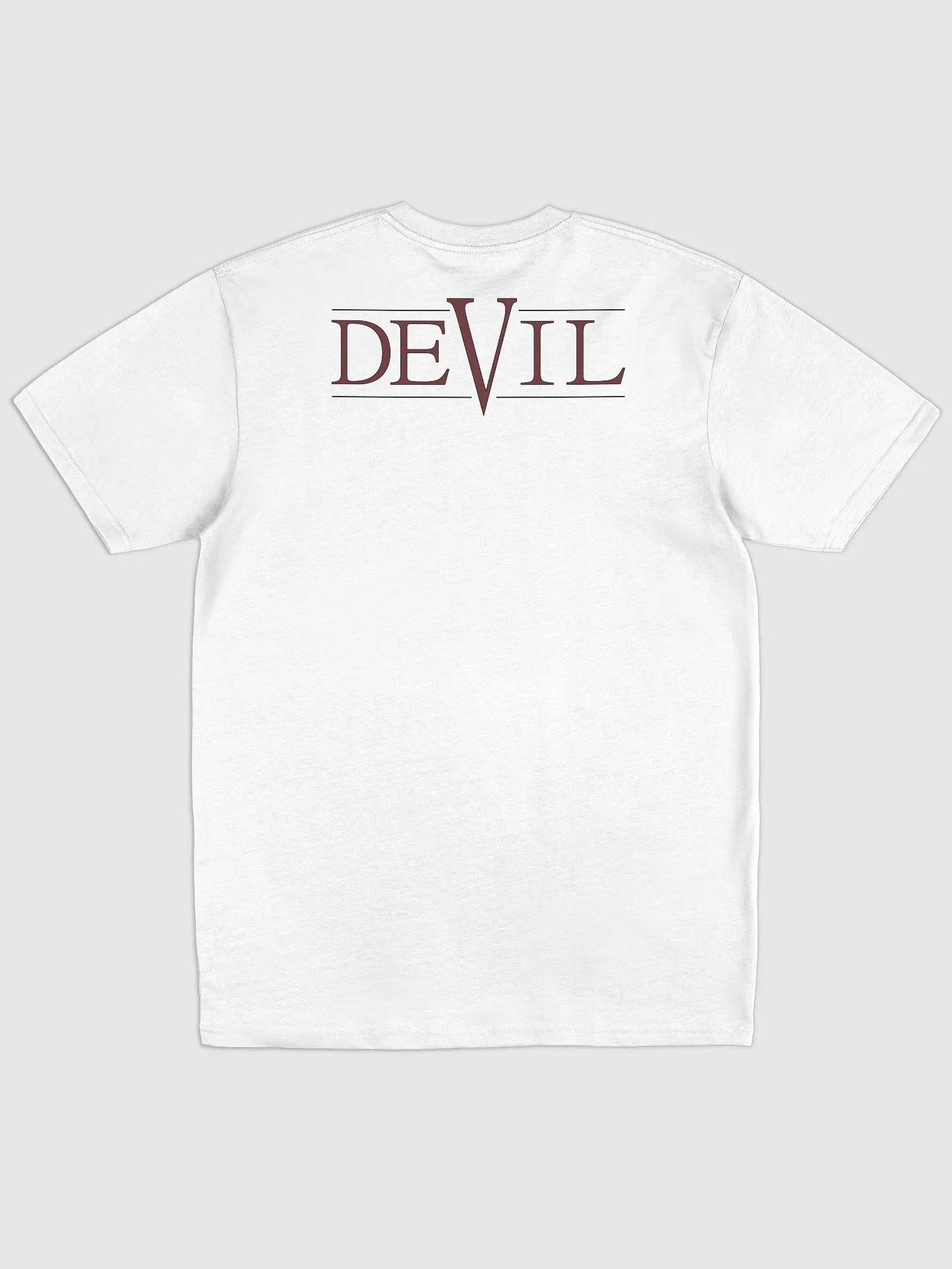 Good Vs Evil - The Devil's On My Back - Cotton Heritage Men's Premium Heavyweight Tee product image (2)