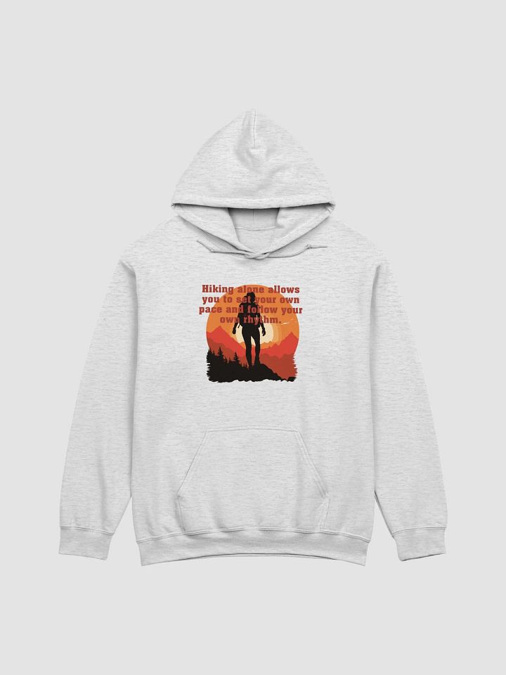 Hiking alone allows you to set your own pace and follow your own rhythm. product image (1)