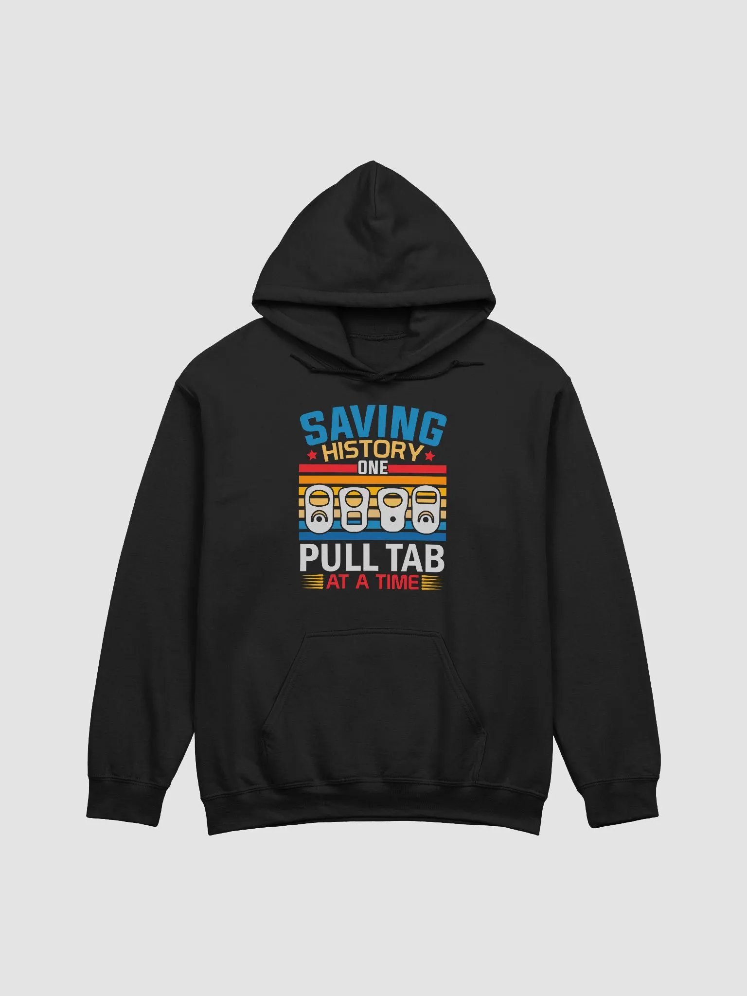Saving History One Pull Tab at a Time Unisex Hoodie product image (7)