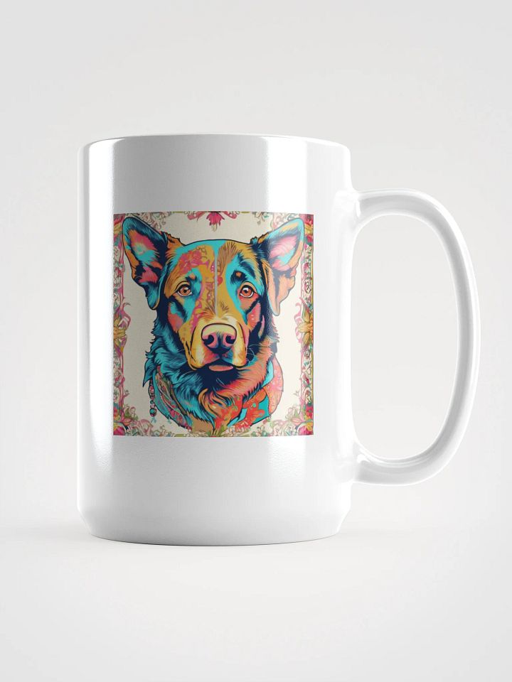Vibrant Dog Portrait Mug product image (1)