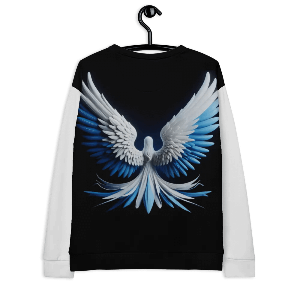 Angel and Cross - All-Over Unisex Sweatshirt #6 product image (12)