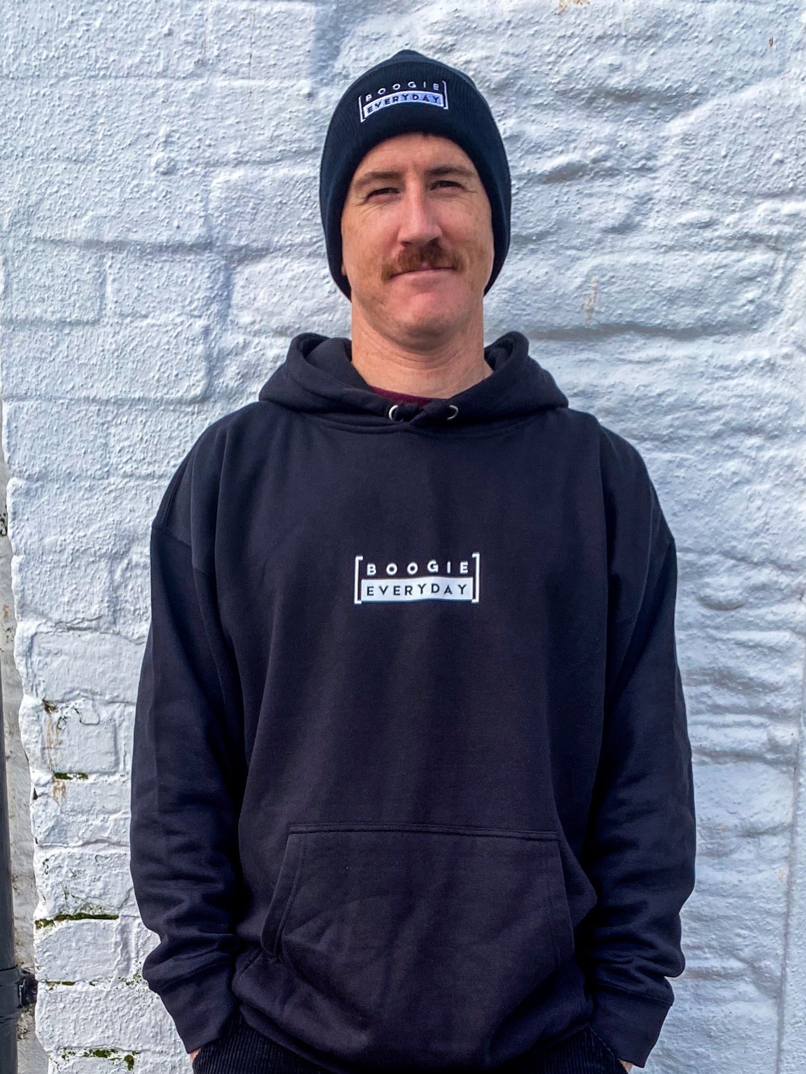 Boogie Everyday B & W Hoodie product image (1)