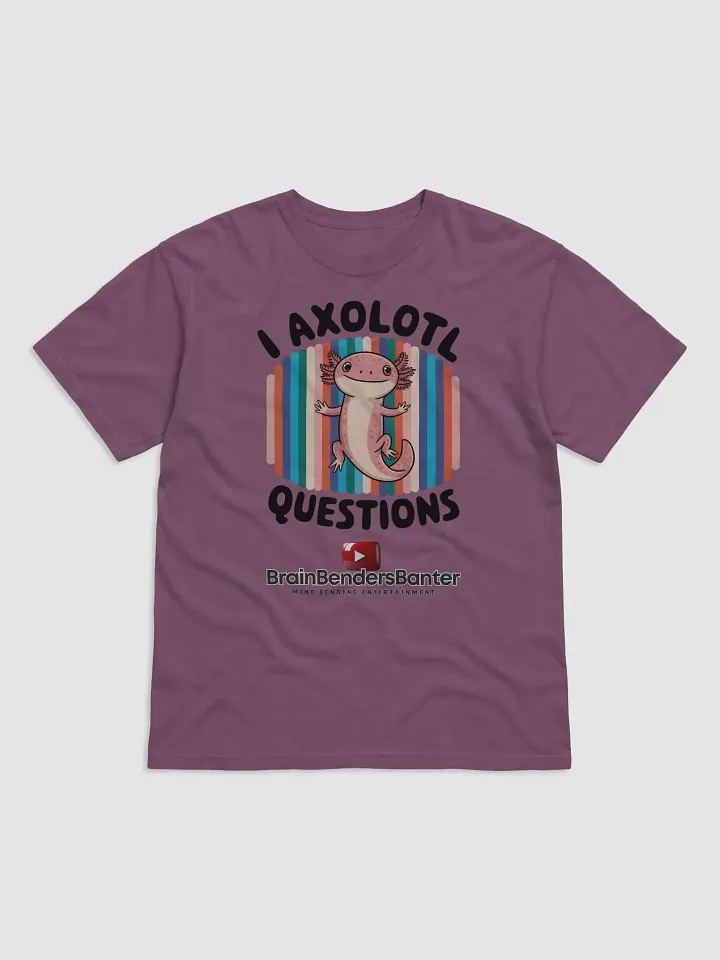Axolotl Brain Teaser T-Shirt product image (1)