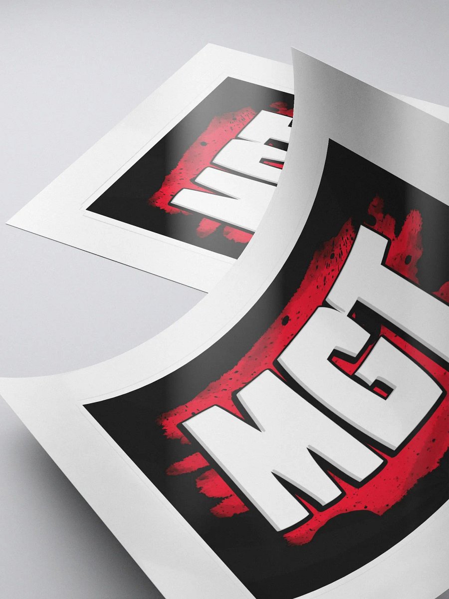 Red MGT Sticker product image (4)