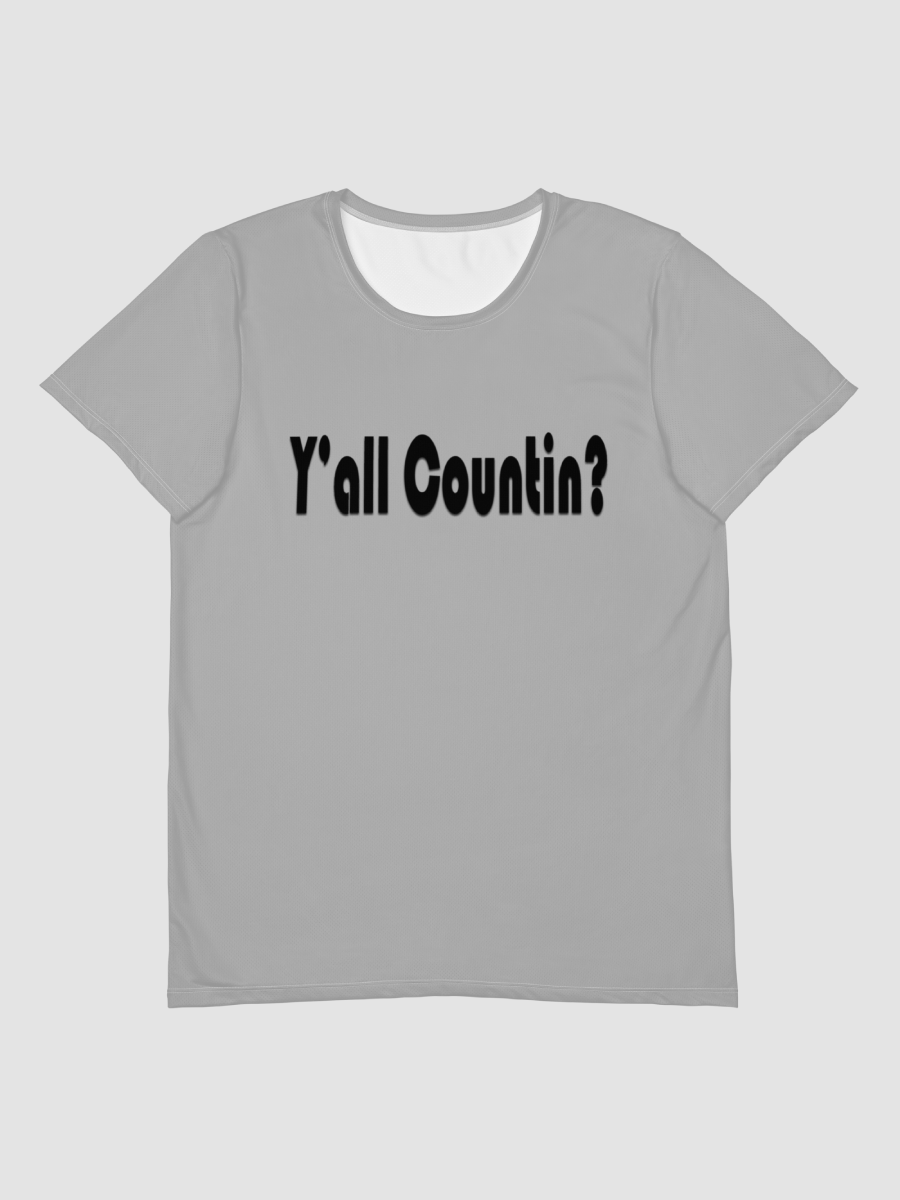 [Joshua Crawford] All-Over Print Athletic T-Shirt Sublicolor 103 ( Grey ) product image (1)