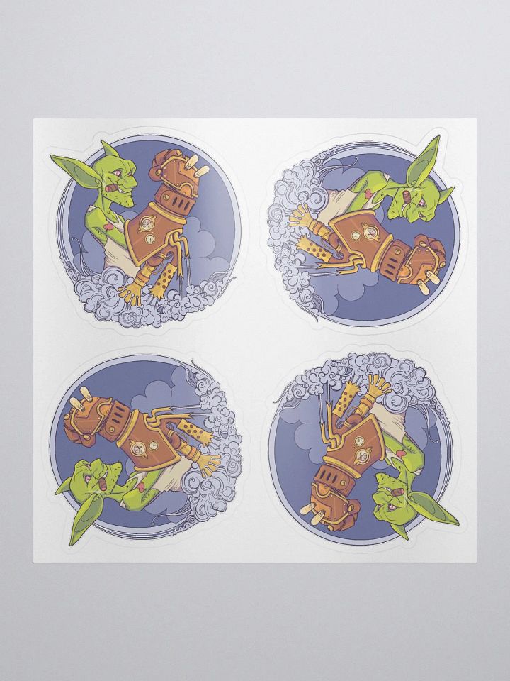 Mecha Logo Sticker Sheet product image (2)