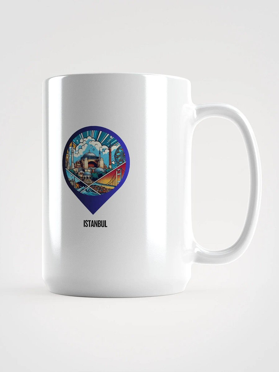 Cityscape Pin Mug | Ai design Istanbul city product image (1)