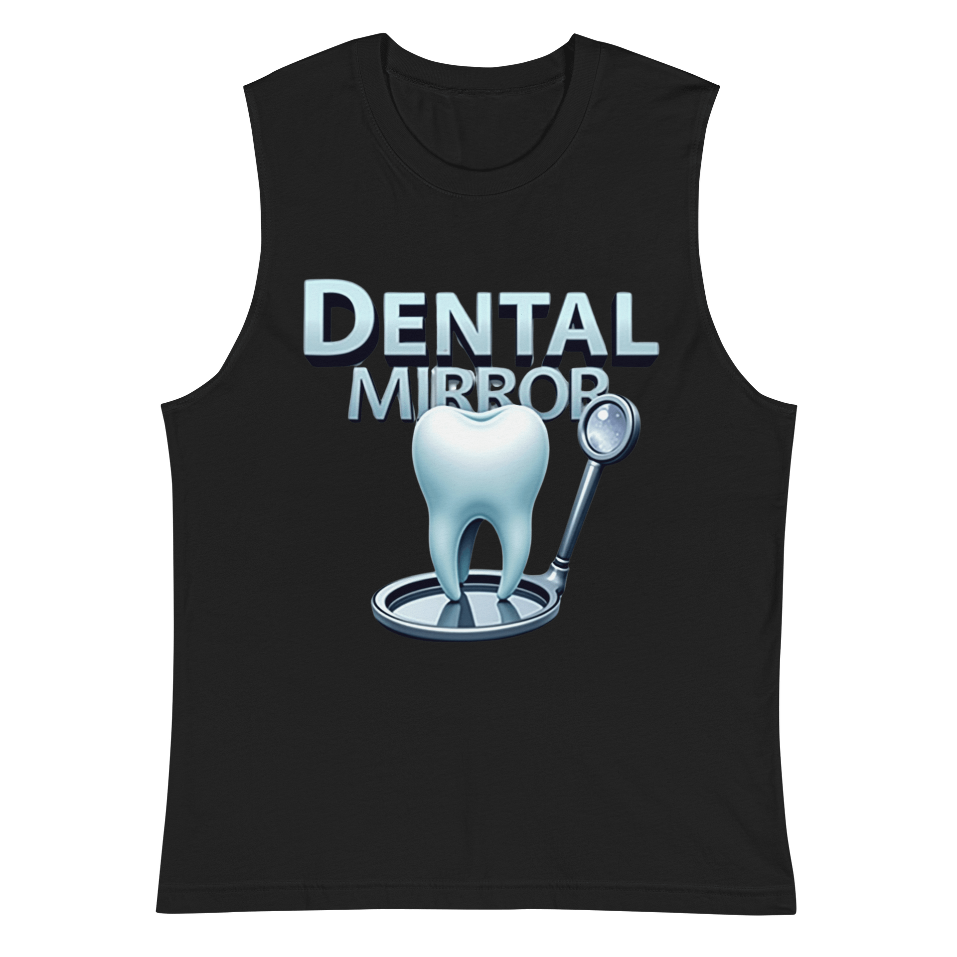 Dental Mirror Graphic Muscle Tank product image (2)