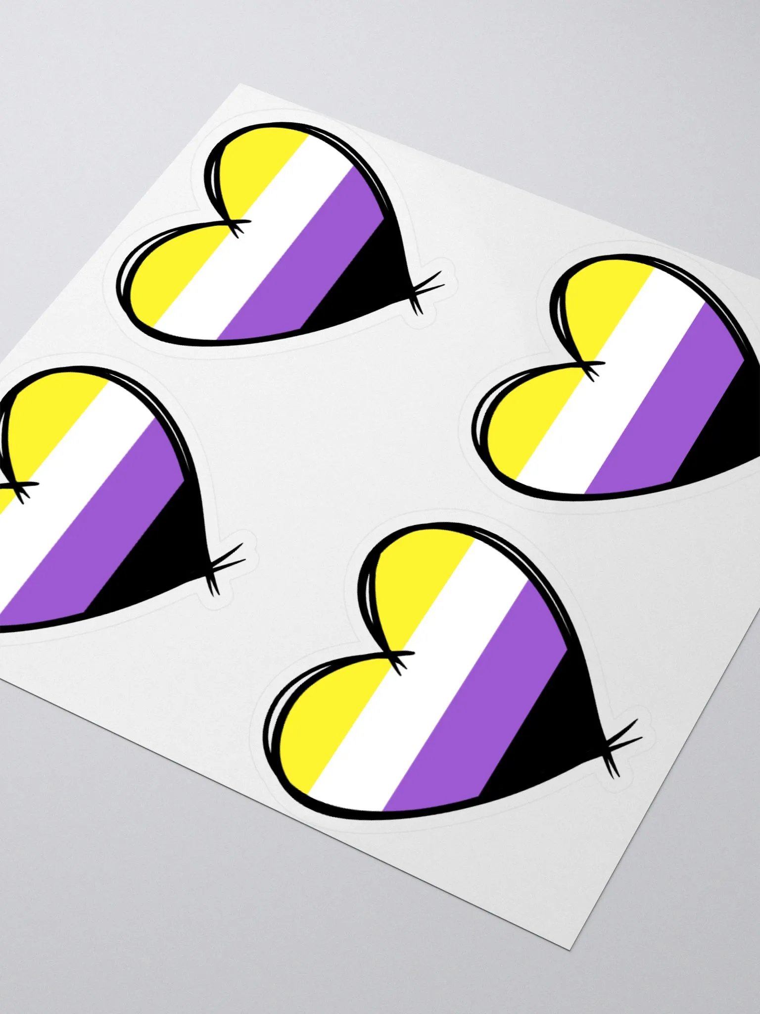 Non-Binary Pride Stickers product image (5)