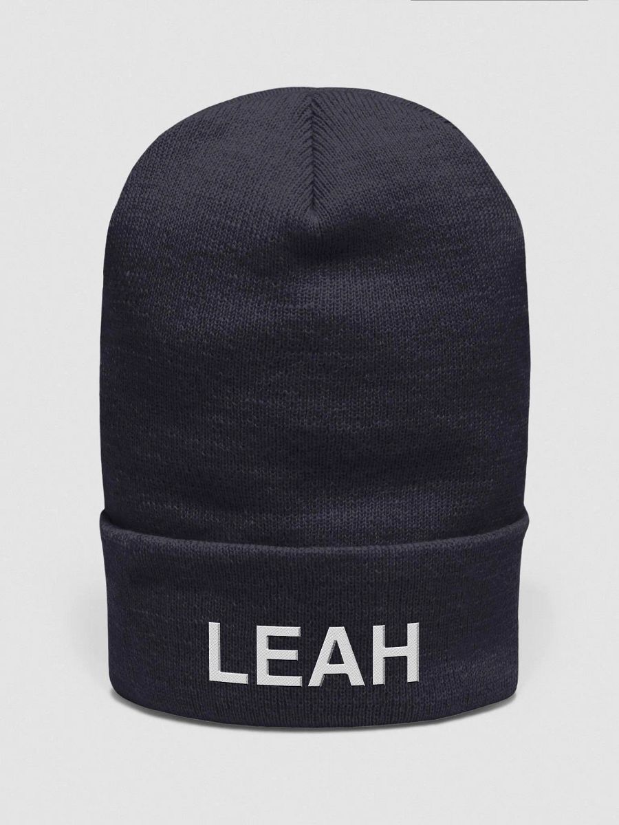 LEAH Name Beanie product image (2)