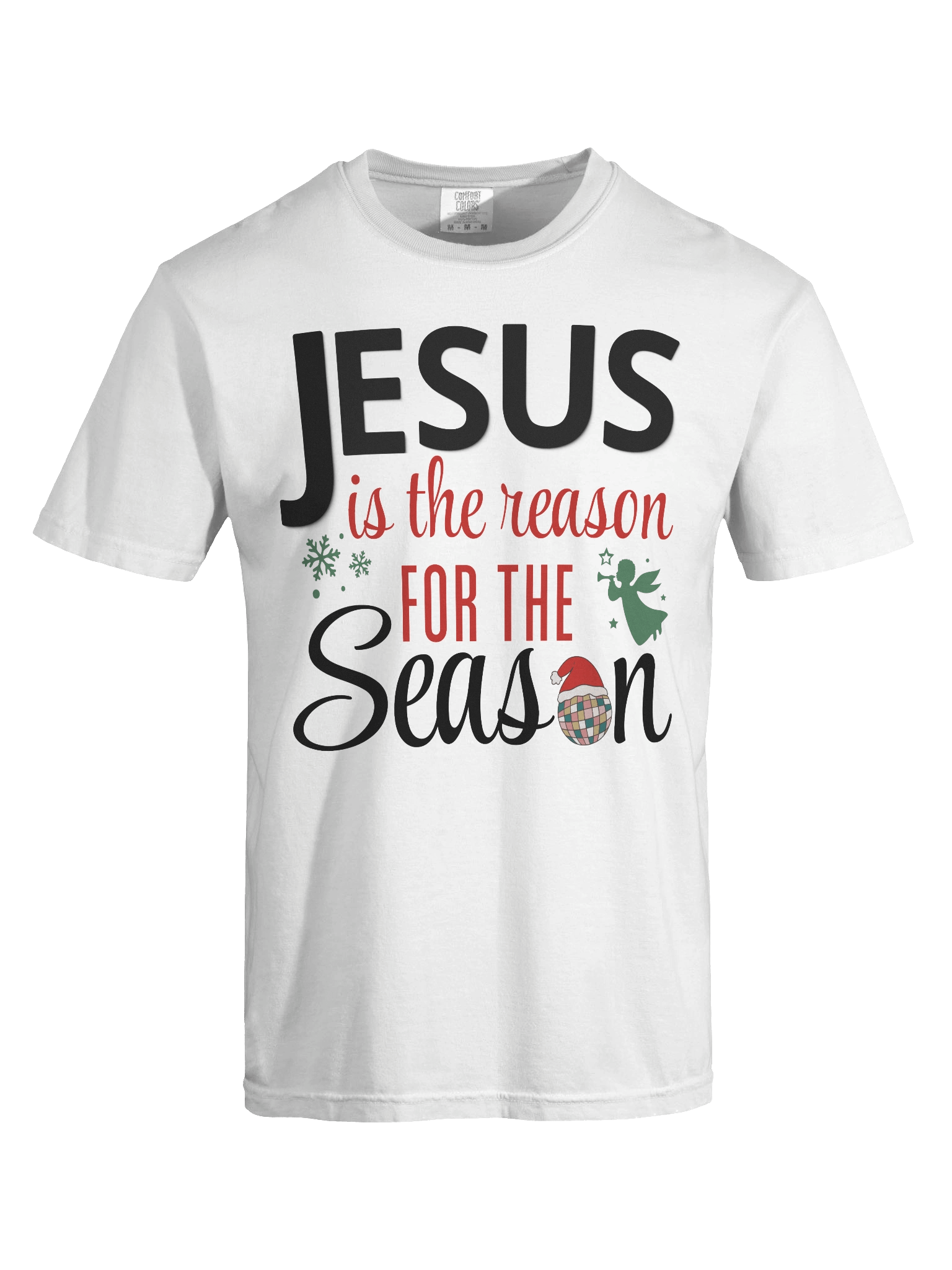 Jesus Is the Reason for the Season | Christian Christmas T-Shirt | Faith Holiday Tee product image (6)
