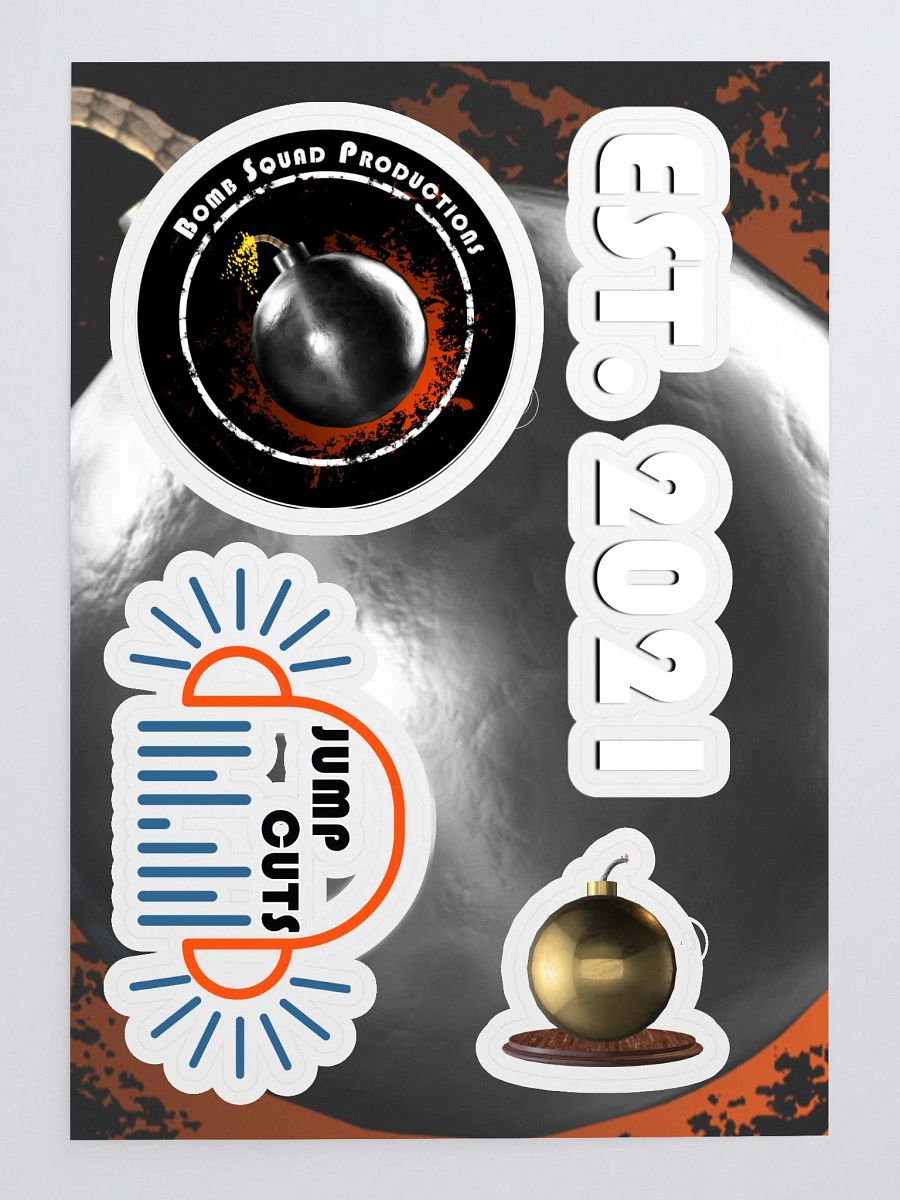 Bomb Squad Productions Sticker Sheet product image (3)