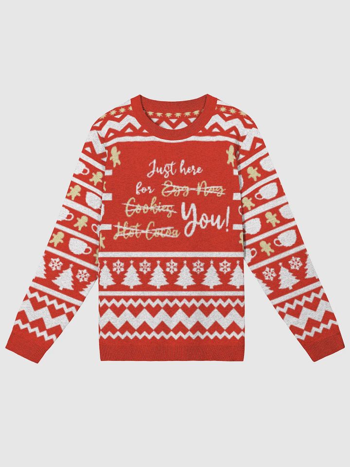 Ugly Sweater Gone Red Here Just For You! product image (1)