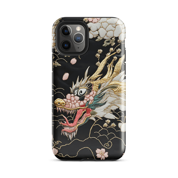 Silk Dragon Tough iPhone Case product image (2)