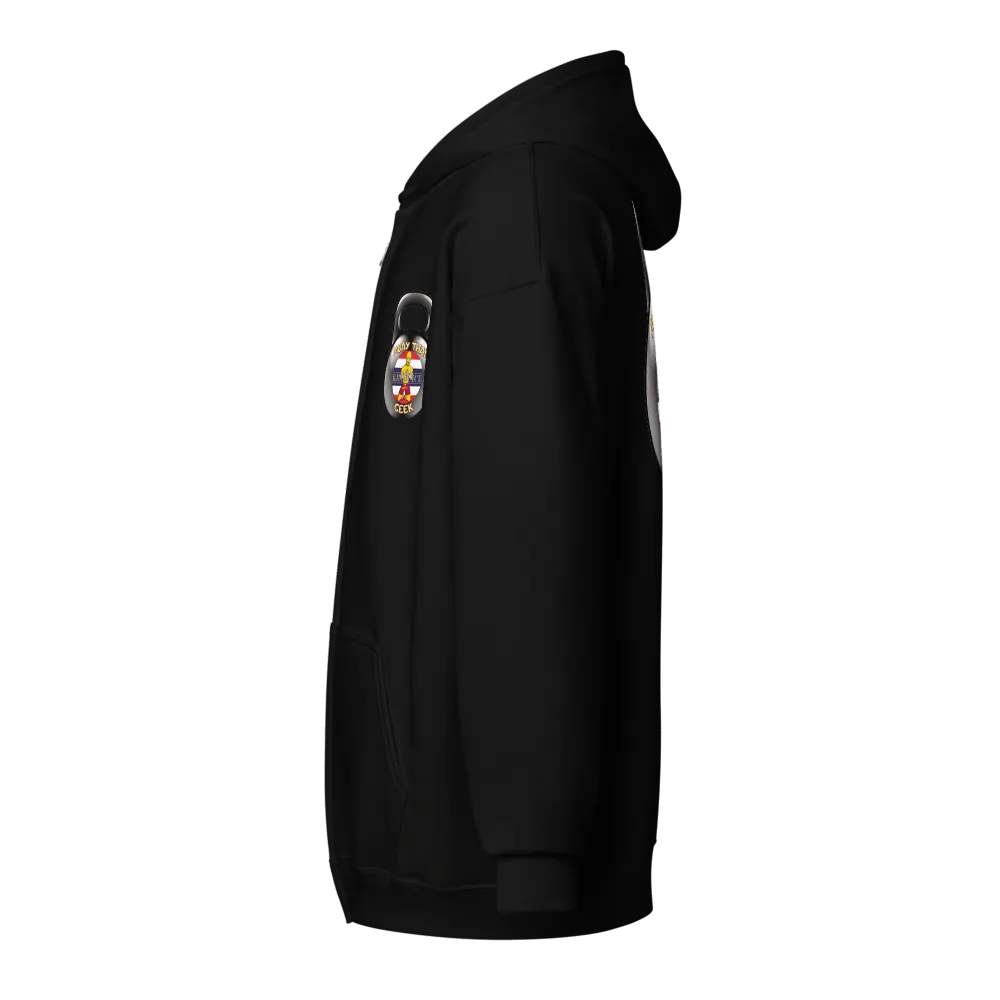 Muay Thai Geek Kettlebell Hoodie, black product image (4)