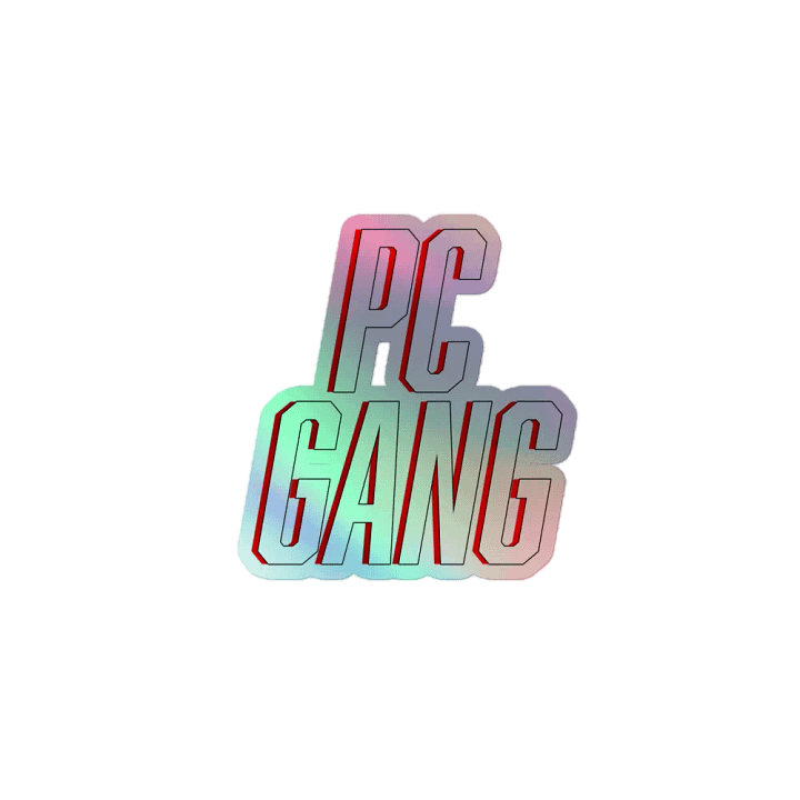 PC Gang Holo-Sticker product image (1)