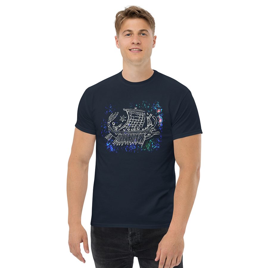 Sextus Pompey Galley and Julius Caesar's Comet Roman Art 1st Century BC, T-Shirt product image (10)
