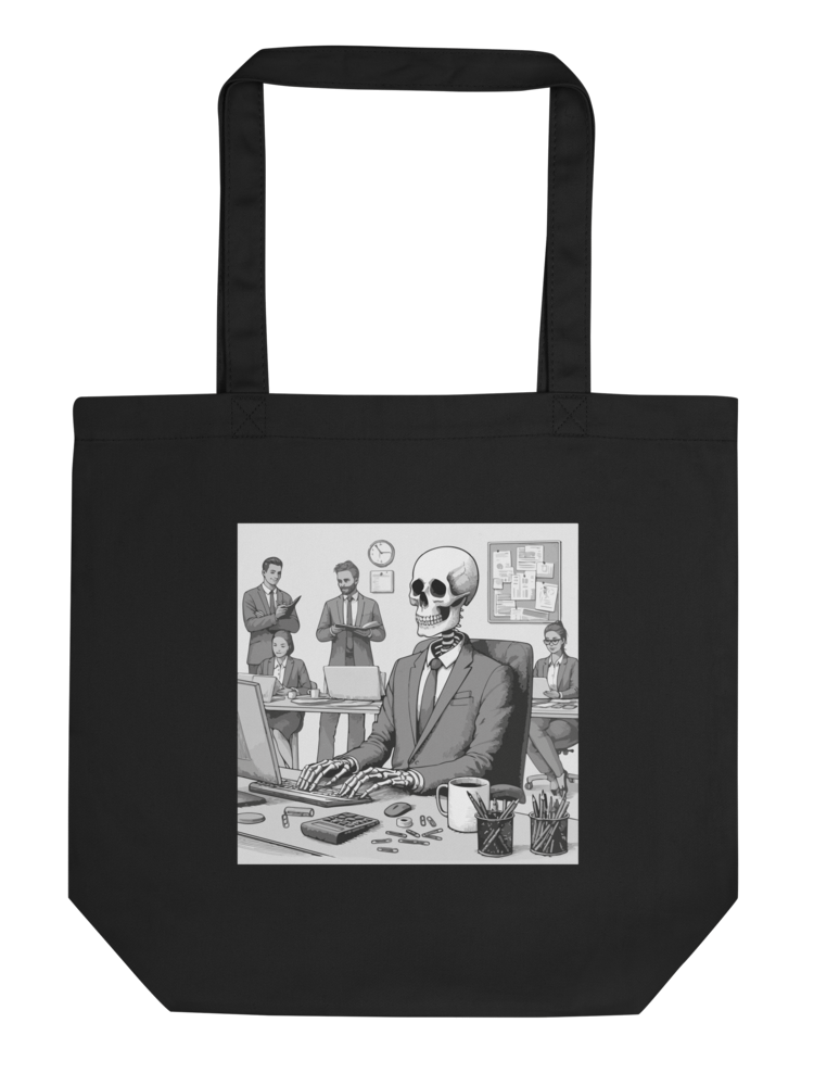 Corporate Skeleton (Organic Tote Bag) product image (3)