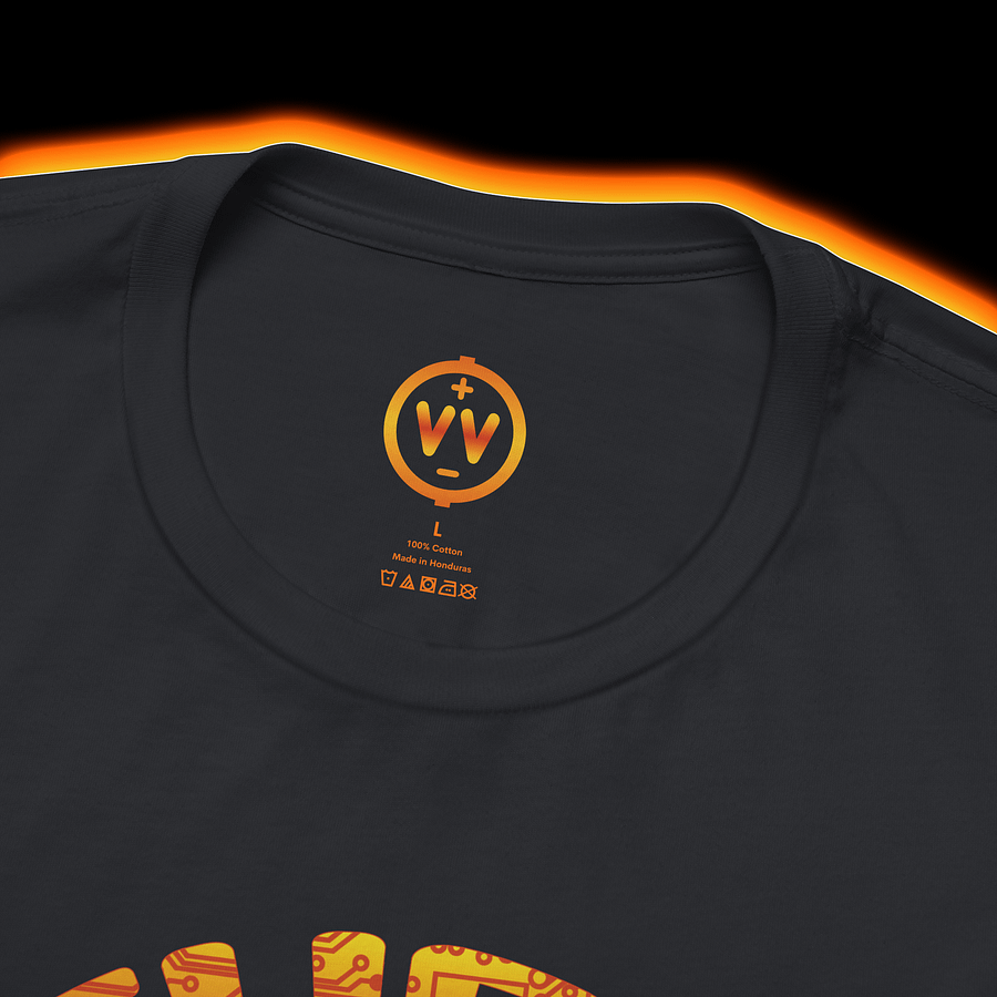 Eurorack Addict T-Shirt - EuroCrack (Modular Synthesizer Musician) AMBER PRINT product image (2)