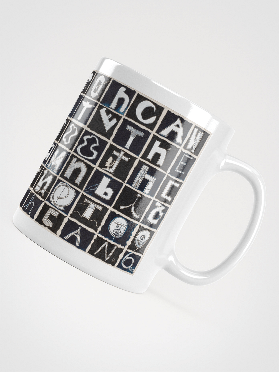 The Tooth Can Bite White Glossy Mug product image (4)