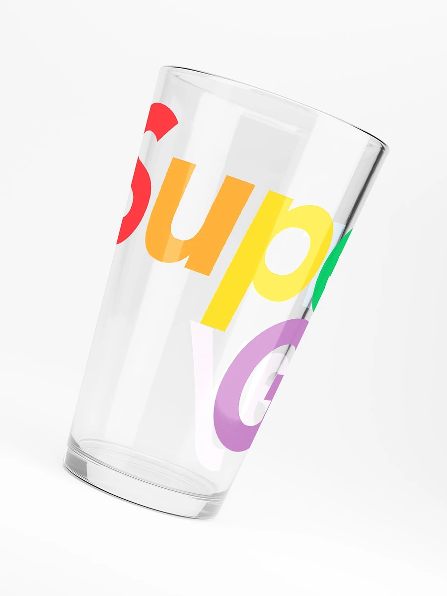 Super Gay Pint Glass product image (6)