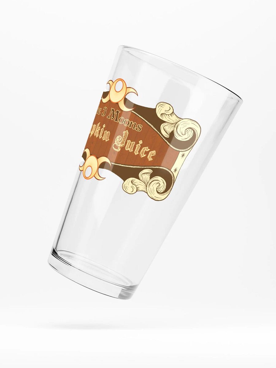 The 3 Moons Pumpkin Juice Pint Glass product image (5)