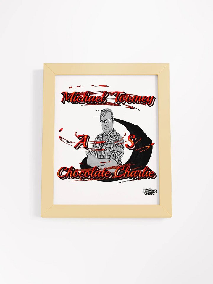 Michael Toomey As Chocolate Charlie 02 - Framed - High-Quality Matte Poster product image (1)
