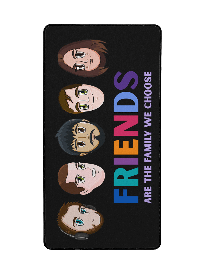 LPerLeague Friends Desk Mat (15.5" x 31.5") product image (2)