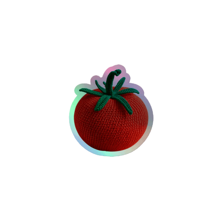 CozyAvocado Kiss-Cut Holographic Sticker Sheet Yomato #1 product image (1)