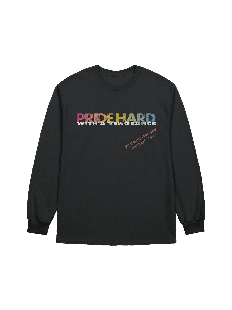 Pansexual "Pride Hard" Long Sleeve Tee product image (1)