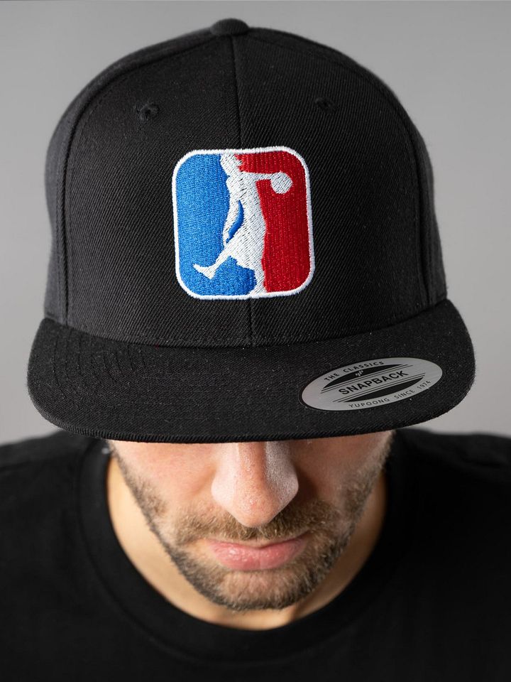 Snap Back Cap MrMike Streetball Logo product image (1)