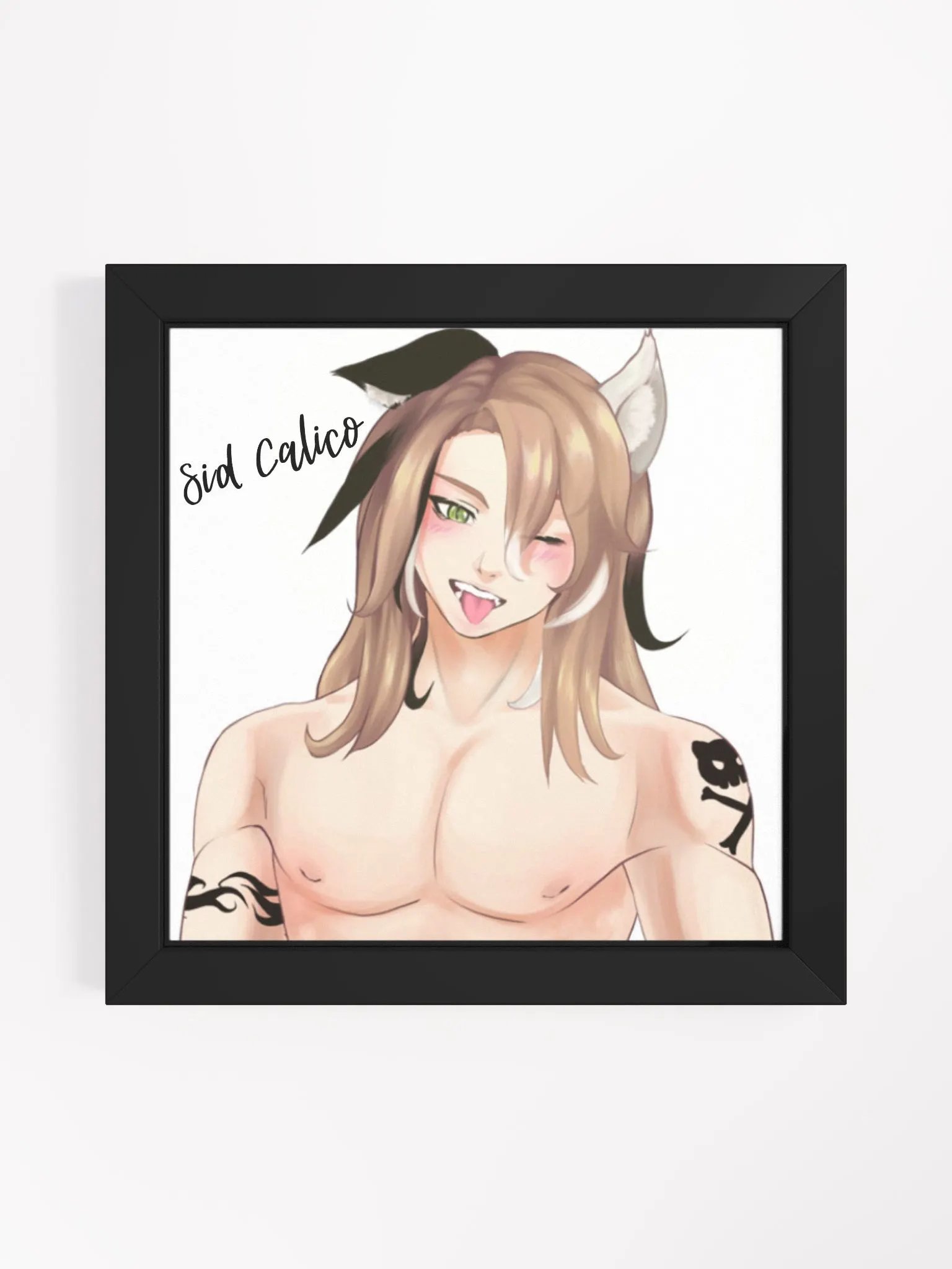 Sid Calico portrait with signature product image (1)