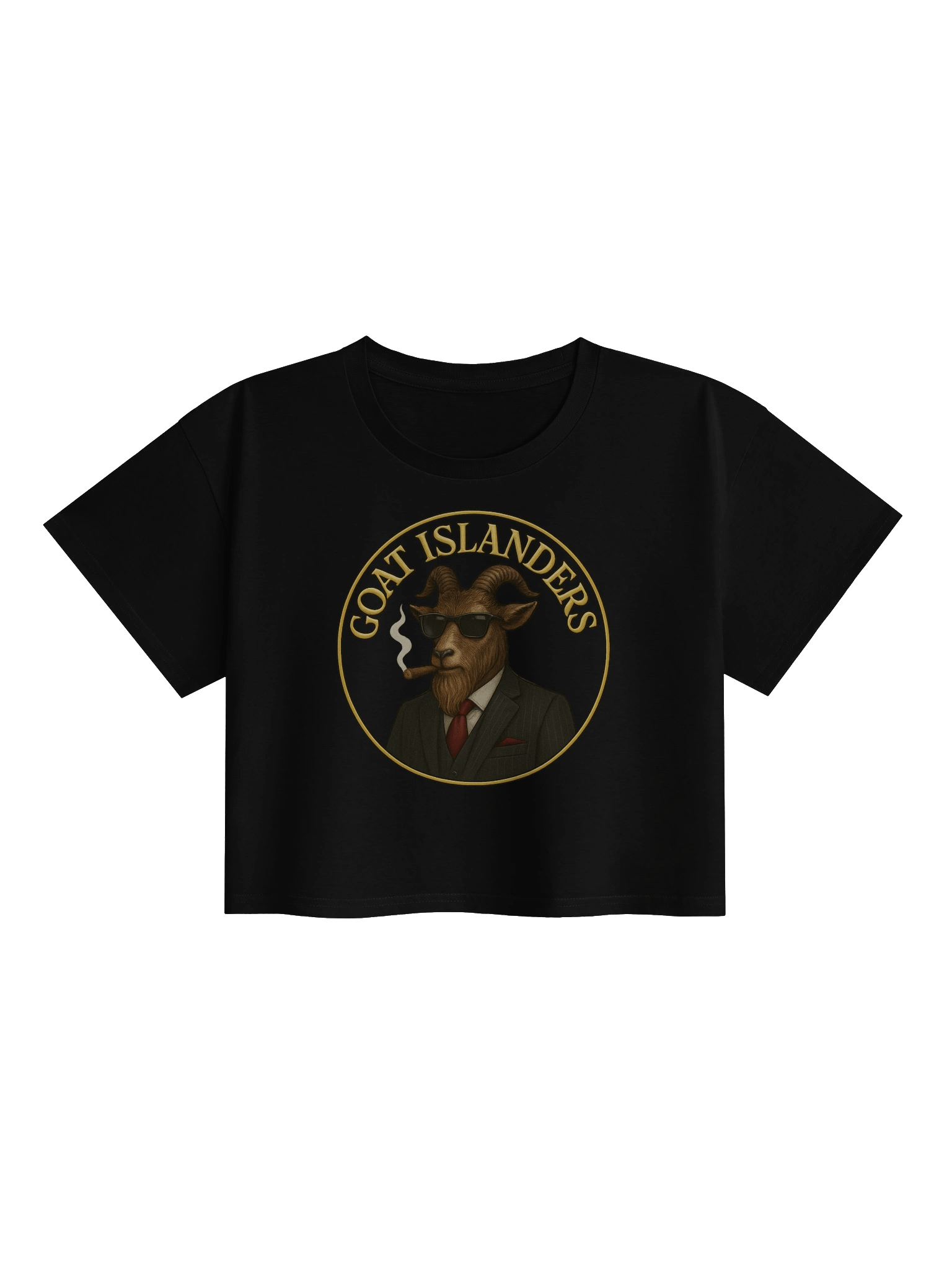 Goat Islanders Crop Top product image (2)