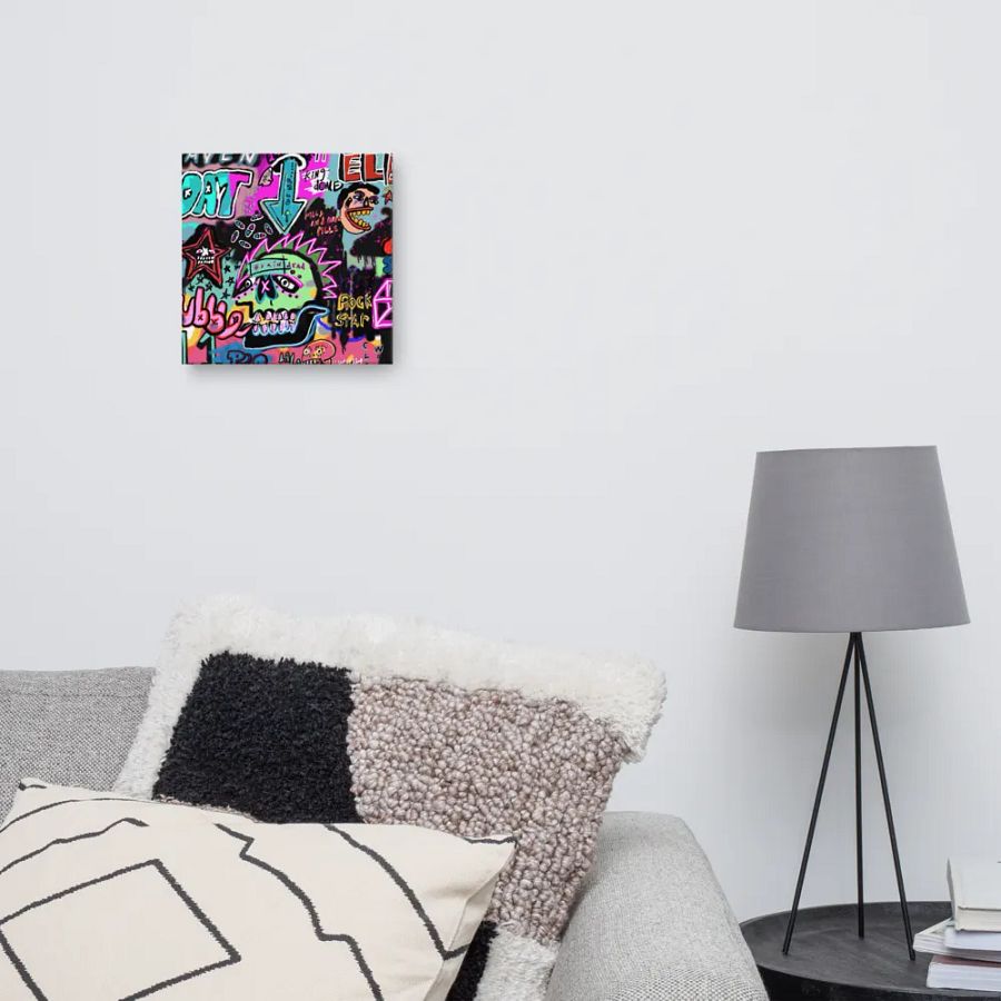 Graffiti Brain (Canvas) by Ross Pino product image (10)