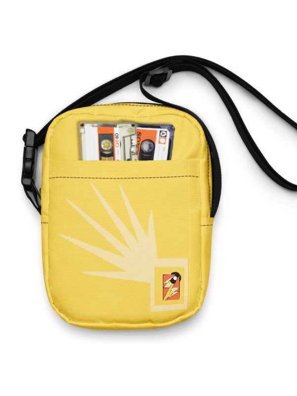 American Prophet by Frank Fonik (Sequential Prophet 5), Techno EDM Utility Crossbody Bag product image (9)