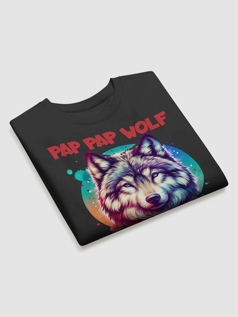 Pap Pap Vibrant Wolf Spirit Premium Sweatshirt product image (8)