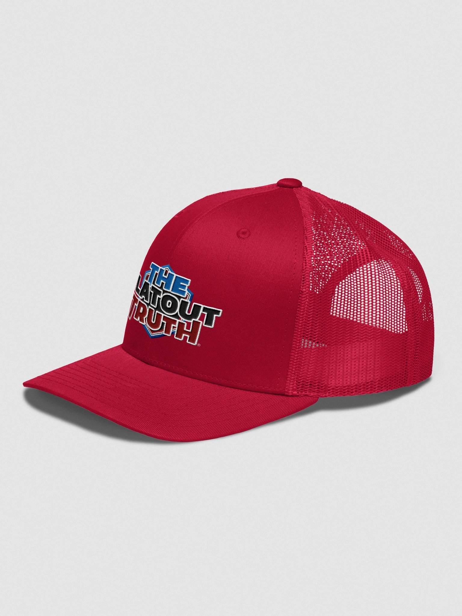 TFOT Retro Blue Hex Snapback Trucker Hat product image (4)
