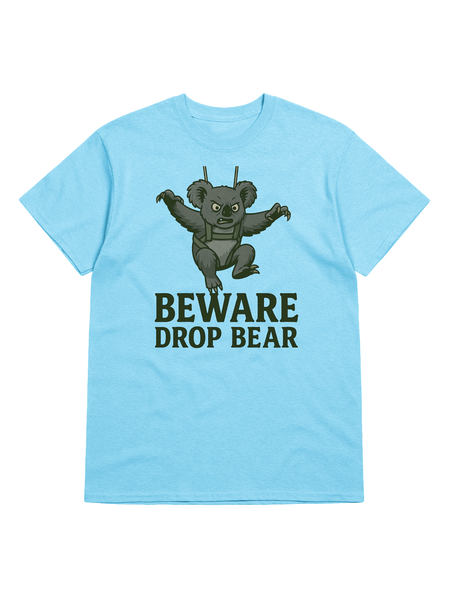 Funny Drop Bear T-Shirt – Gildan 5000 Unisex Heavy Cotton Tee product image (2)