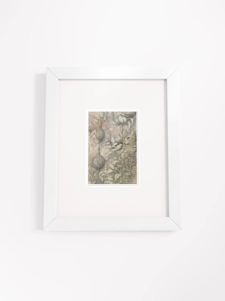 The Secret Garden Sketchbook Artprint Framed product image (1)